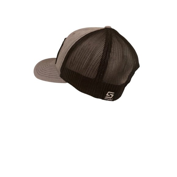 Zion National Park Gray & Black Trucker Hat With Mesh Back By Stryder - Picture 3 of 7